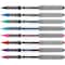 Uni-Ball Rollerball Pen, Nonrefillable, 0.7mm, 8/PK, Assorted PK UBC1782104 - alternate 7